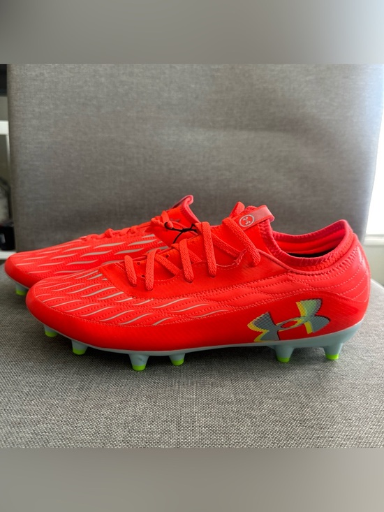 Under Armour Other - Under Armour Magnetico Select 4 FG Soccer Cleats Red Men 9.5 Women 11 3027707862